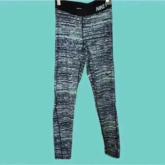 Multi colored size small Nike pro leggings - Picture 2 of 5